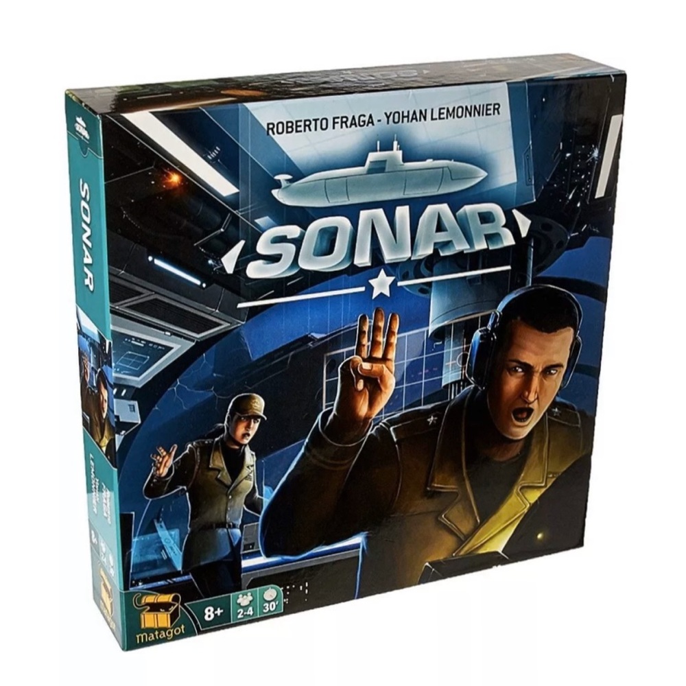 -Sonar Board Game - Family Edition.  New in Box